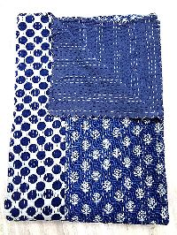 Kantha Quilts Bedspreads Bedcover