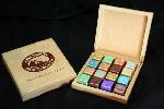 Handcrafted Wooden Box with Chocolates-200gm