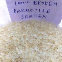 100% broken sortex parboiled rice