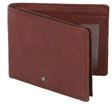 JL MW 2044 JL Collections Mens Brown Leather Wallet