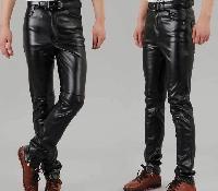 Mens Leather Trousers