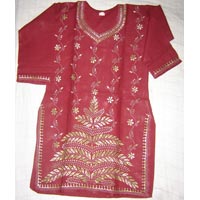 Kantha Stitch Kurtis