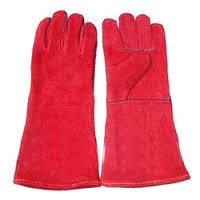 Coloured Leather hand gloves