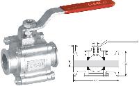 Triclover End Ball Valve