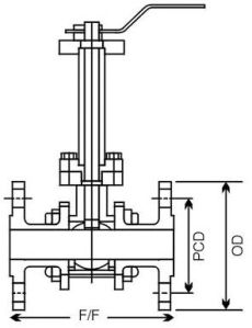 Extended Stem Ball Valve