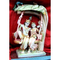 Radha Krishna Jhula Statue - 06