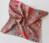 Small Square Silk Scarf 110