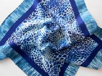 Small Square Silk Scarf 111