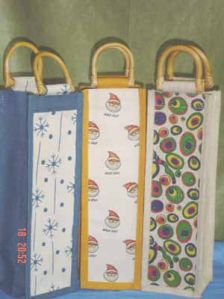 Jute Bottle Bags Psj-0241a