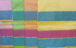 Double Border Saree