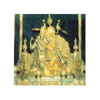 Golden Religious Statues