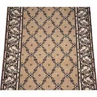 Beige Checkered Rugs