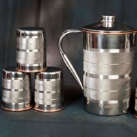 Metal Jug Set