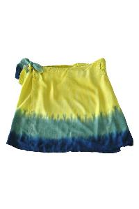 Tie Dye Wrap Skirt