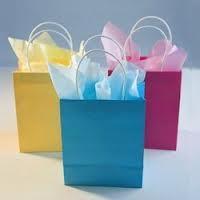 trendy paper bags