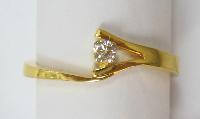 Sovereignty- 18k Single Stone Diamond Ring