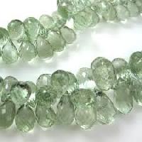 gemstone faceted briolettes beads