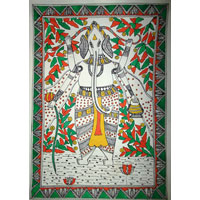 Lord Ganesh Madhubani Paintings