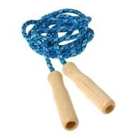 wooden handle skipping rope
