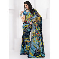 Simple Elegant Printed Saree Collection