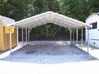 Metal shelters