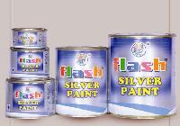 silver paint