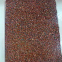 By Red Rough Granite Block