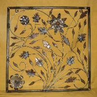 Wrought Iron Square Wall Decor