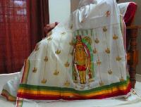 Hand Embroidered Saree