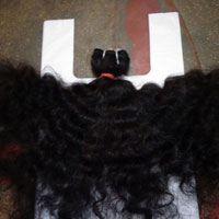 Machine Weft Curly Hair