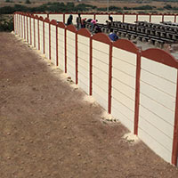 Folding Compound Wall