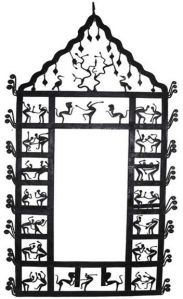 Temple Mirror Frame