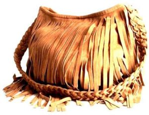 Fringe Leather Bag