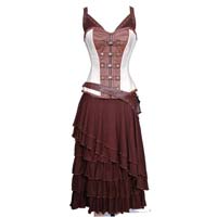 Mexican Killer Steampunk Corset Dress