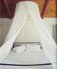 Circular cotton mosquito net