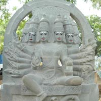 Stone Shakumbhri Mata Statue