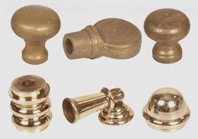 Solid Brass Round Knobs