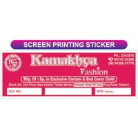Sticker Screen Printing Services