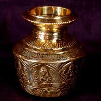 Brass Ashtalakshmi Kudam