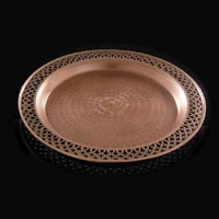 Copper Polished Iron Platters