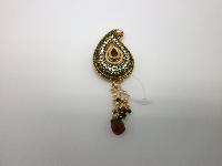 Polki Kundan saree pin