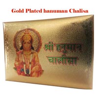 Gold Plated Hanuman Chalisa