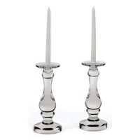 Glass Candlesticks