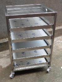 6 Tier Kitchen Trolley