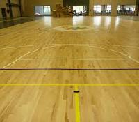 oak wooden sports flooring