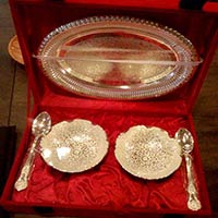 Brass Silver plated Bowl