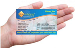 TRANSPARENT VISITING CARD