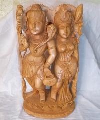 Wooden God Statues