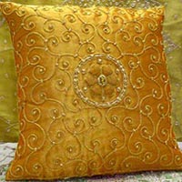 zari cushion covers