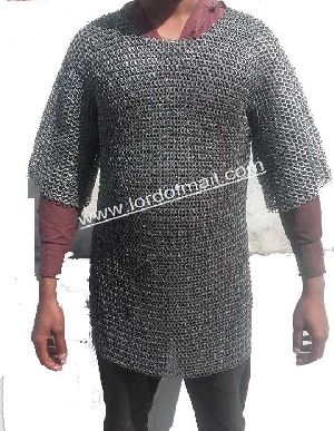 Titanium Chainmail Haubergeon